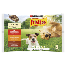  Friskies Adult Multipack szószos kutyaeledel válogatás 12 x 85 g kutyaeledel