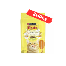 Friskies Csirkés száraz macskaeledel 2x10kg macskaeledel