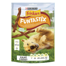  FRISKIES Funtastix bacon és sajt ízű jutalomfalat jutalomfalat kutyáknak