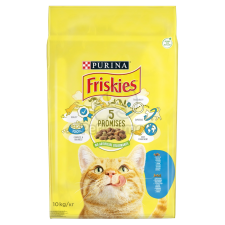  Friskies száraz macskaeledel - lazaccal és hozzáadott zöldségekkel 2 x 10 kg macskaeledel