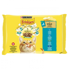  FRISKIES szósz lazac tonhal szardínia tőkehal nedves macska 4x85g macskaeledel