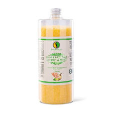 Frissítő Fürdősó és Lábáztató Só - Citrus és Menta - 1320g lábápolás