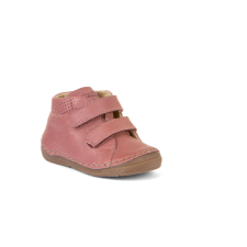 Froddo – Átmeneti, magasszárú, dupla tépőzáras bőr gyerekcipő - sötét rózsaszín - 24 gyerek cipő