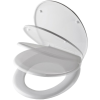Frogee Duroplast WC ülőke - Lecsapódásmentes zsanérokkal - Fehér