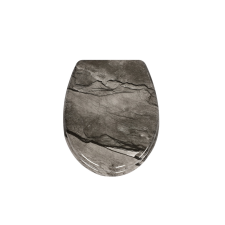 Frogee Duroplast WC ülőke - Rozsdamentes zsanérokkal - BASALT takarító és háztartási eszköz