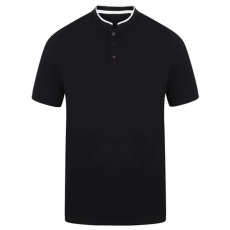 FRONT ROW FR244 STAND COLLAR STRETCH POLO SHIRT L