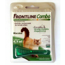 Frontline combo macska 1x élősködő elleni készítmény kutyáknak