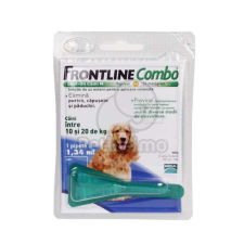  Frontline Combo rácsepegtető oldat kutyáknak 1 db M-es pipetta élősködő elleni készítmény kutyáknak