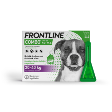  Frontline Combo rácsepegtető oldat kutyáknak 3 db L-es pipetta élősködő elleni készítmény kutyáknak