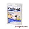  Frontline Spot On S kullancs, bolha ellen kistestű (2-10kg) kutya számára