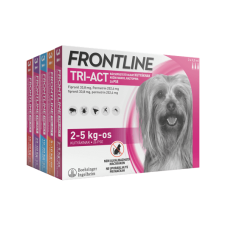  Frontline Tri-Act Rácsepegtető oldat kutyáknak 3x – 10-20 kg élősködő elleni készítmény kutyáknak