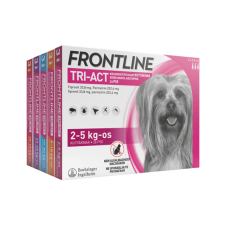  Frontline Tri-Act Rácsepegtető oldat kutyáknak 3x – 20-40 kg élősködő elleni készítmény kutyáknak