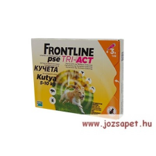 Frontline Tri-act S 5-10kg súlyú kutyának 3*1 pipetta élősködő elleni készítmény kutyáknak
