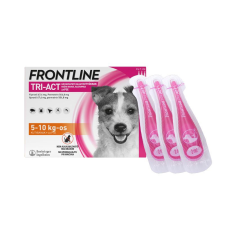 Frontline Tri-Act spot-on kutyáknak S 5-10 kg 3 db élősködő elleni készítmény kutyáknak