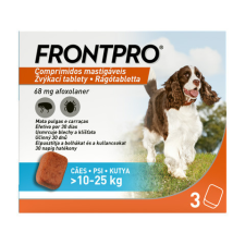 FRONTPRO® 10-25 kg (1 tabletta) élősködő elleni készítmény kutyáknak