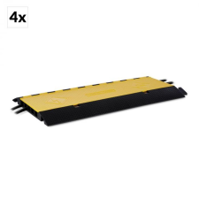 FrontStage CP-5CH, kábelhíd, 4 darabos szett, 5 csatorna, 20 tonna terhelhetőség, TPU, kábel és adapter