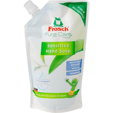 Frosch Folyékony szappan utántöltő, 500 ml, FROSCH, "Érzékeny bőrre" tisztító- és takarítószer, higiénia