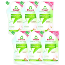 Frosch Frosch folyékony Szappan utántöltő almond milk (6x500ml) tisztító- és takarítószer, higiénia