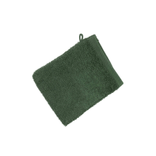 Frottír mosdókesztyű 500 g/m2 Palackzöld 16x21 cm babaápolási kellék