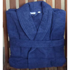 Frottír sálgalléros köntös, Kék (100 % pamut), XXL (2XL) lakástextília