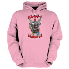Fruit of the Loom Adopt a Krampus - Unisex Kapucnis Pulóver női pulóver, kardigán