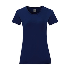 Fruit of the Loom Csomag akciós póló (minimum 3 db) Női rövid ujjú póló Fruit of the Loom Ladies' Iconic 150 T -L, Sötétkék (navy)