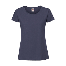 Fruit of the Loom Csomag akciós póló (minimum 5 db) Női póló Rövid ujjú Fruit of the Loom Lady-Fit Ringspun Premium T - 2XL, Sötétkék (navy)