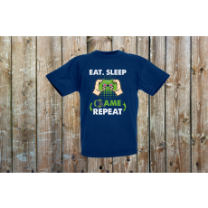 Fruit of the Loom Eat, Sleep, Gaming, Repart gyerek póló