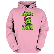 Fruit of the Loom Egész évben rossz voltam - Unisex Kapucnis Pulóver női pulóver, kardigán