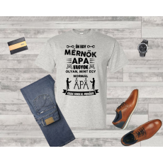 Fruit of the Loom Én egy mérnők apa vagyok férfi póló