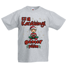 Fruit of the Loom Ez a karácsonyi gamer pulcsim (fiú) - Gyerek Póló