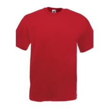 Fruit of the Loom F02 kereknyakú, rövid ujjú póló VALUEWEIGHT T, Brick - 3XL férfi póló