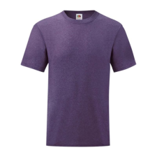 Fruit of the Loom F02 kereknyakú, rövid ujjú póló VALUEWEIGHT T, Heather Purple férfi póló
