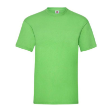 Fruit of the Loom F02 kereknyakú, rövid ujjú póló VALUEWEIGHT T, Lime - L férfi póló