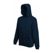 Fruit of the Loom F44 kapucnis pulóver, HOODED SWEAT, Deep Navy férfi pulóver, kardigán