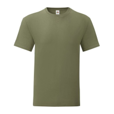 Fruit of the Loom FN62 rövid ujjú póló, ICONIC 150 T, Classic Olive férfi póló