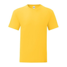 Fruit of the Loom FN62 rövid ujjú póló, ICONIC 150 T, Sunflower - M férfi póló