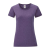 Fruit of the Loom FN63 rövid ujjú Női póló, LADIES ICONIC 150 T, Heather Purple