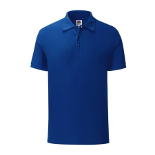 Fruit of the Loom FN66 galléros póló, ICONIC POLO, Cobalt Blue - M férfi póló