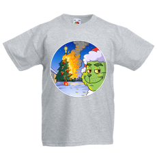 Fruit of the Loom Grincs meghitt karácsony - Gyerek Póló
