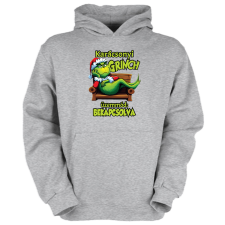 Fruit of the Loom Grincs üzemmód bekapcsolva - Gyerek Kapucnis Pulóver gyerek pulóver, kardigán