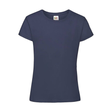 Fruit of the Loom Gyerek póló Rövid ujjú Fruit of the Loom Sofspun T Girls - 104 (3-4), Sötétkék (navy)