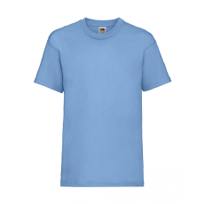 Fruit of the Loom Gyerek rövid ujjú póló Fruit of the Loom Kids Valueweight T 92 (1-2), Ég kék