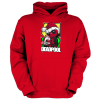 Fruit of the Loom Karácsonyi sapkás deadpool - Gyerek Kapucnis Pulóver