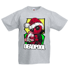 Fruit of the Loom Karácsonyi sapkás deadpool - Gyerek Póló gyerek póló