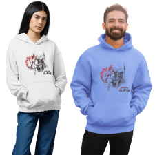 Fruit of the Loom, Kariban Az időd lejárt - Unisex Kapucnis Pulóver női pulóver, kardigán
