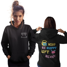Fruit of the Loom, Kariban Be Kind Be Happy Lift Heavy - Unisex Pulóver