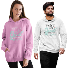 Fruit of the Loom, Kariban Én vagyok a bizonyíték - Unisex Pulóver női pulóver, kardigán