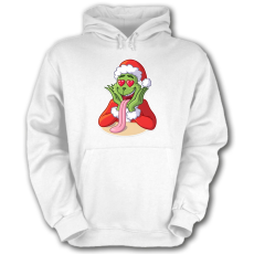 Fruit of the Loom, Kariban Grincs Szerelem - Unisex Kapucnis Pulóver