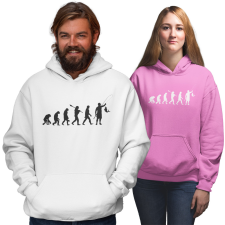 Fruit of the Loom, Kariban Horgász evolúció - Unisex Pulóver női pulóver, kardigán